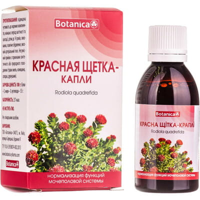 Red Brush Drops are a traditional herbal supplement formulated with Rhodiola quadrifida (Red Brush) root extract, a botanical widely used in Eastern European herbal traditions to support female and male reproductive health, hormonal balance, and urinary system wellness.