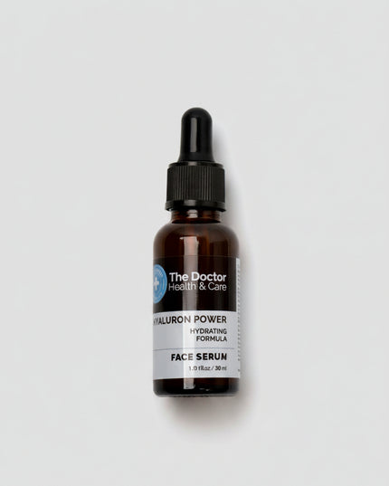 Restore long-lasting hydration with The Doctor® Hyaluron Power Face Serum, an advanced moisturizing serum formulated with a complex of five forms of hyaluronic acid. Designed specifically for dry and dehydrated skin, this lightweight serum delivers deep hydration while helping improve skin elasticity, smoothness, and overall radiance.

The formula combines multiple molecular weights of hyaluronic acid with nourishing macadamia oil, squalane, jojoba esters, betaine, and vitamin E to replenish moisture, stren