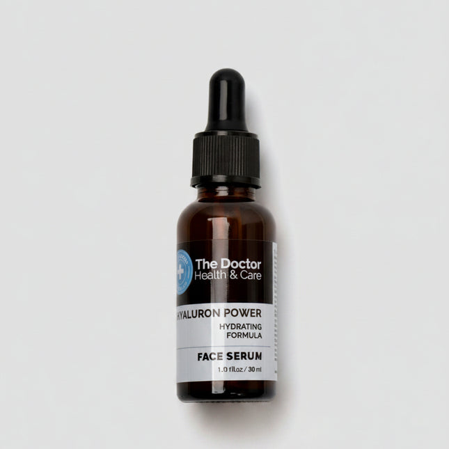 Restore long-lasting hydration with The Doctor® Hyaluron Power Face Serum, an advanced moisturizing serum formulated with a complex of five forms of hyaluronic acid. Designed specifically for dry and dehydrated skin, this lightweight serum delivers deep hydration while helping improve skin elasticity, smoothness, and overall radiance.

The formula combines multiple molecular weights of hyaluronic acid with nourishing macadamia oil, squalane, jojoba esters, betaine, and vitamin E to replenish moisture, stren