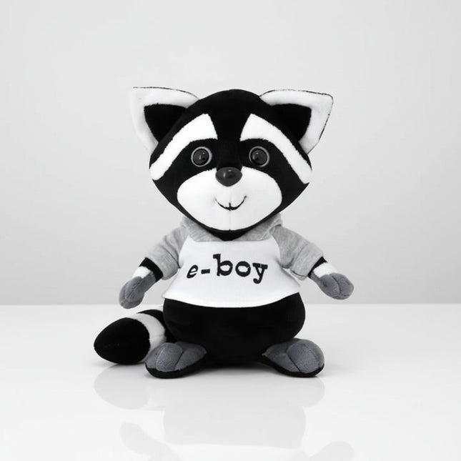 Rocky, the cutest little raccoon ready for cuddles and playful forest adventures!
Soft, friendly, and full of character, this plush toy is a perfect first companion for babies and toddlers — offering comfort, imagination, and cozy snuggles all day long