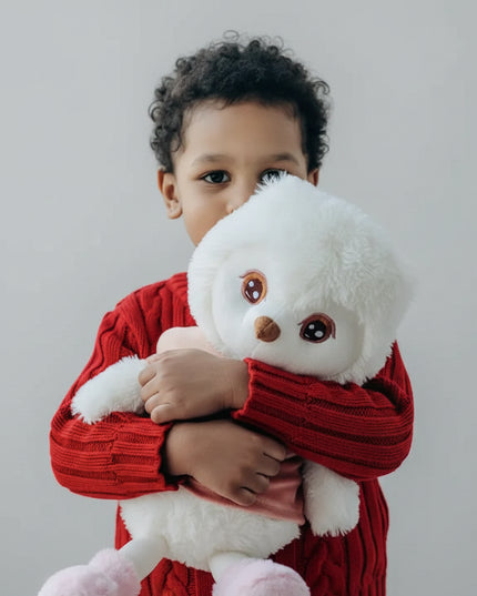 Rozzy, the sweetest little owlet who loves cozy hugs and quiet bedtime snuggles.
Soft, friendly, and full of charm, this plush owl encourages imagination, comfort, and gentle play — a perfect first forest friend for your little one