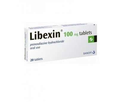 Libexin 100 mg tabs, 20 ct