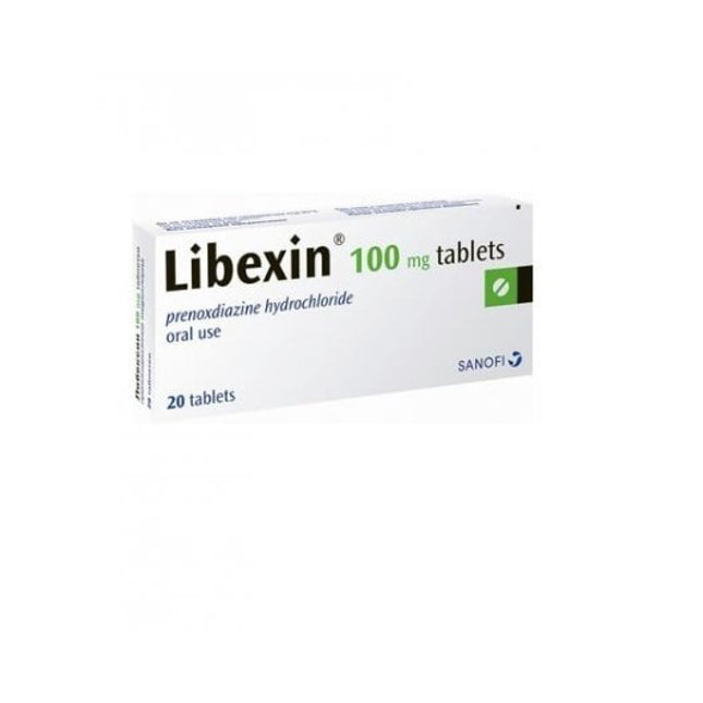 Libexin 100 mg tabs, 20 ct