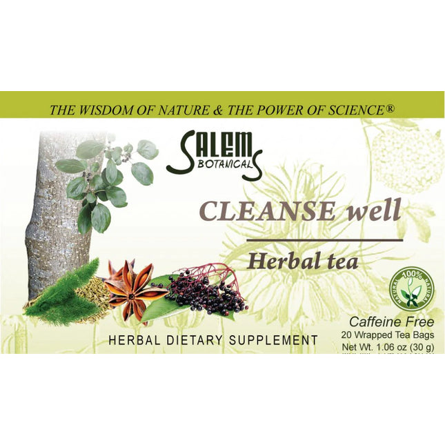 Cleanse Well Herbal Tea – 20 Tea Bags