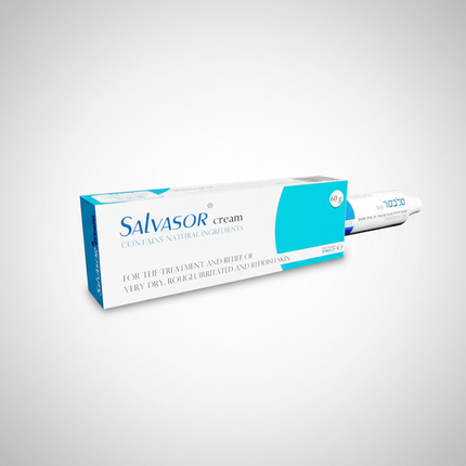 Salvasor Cream is a moisturizing skin treatment formulated with naturally derived ingredients that help hydrate, soften, and support the skin barrier. The gentle formula contains nourishing emollients that help maintain skin moisture while soothing dryness and irritation.