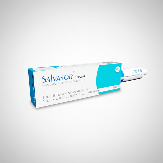 Salvasor Cream is a moisturizing skin treatment formulated with naturally derived ingredients that help hydrate, soften, and support the skin barrier. The gentle formula contains nourishing emollients that help maintain skin moisture while soothing dryness and irritation.