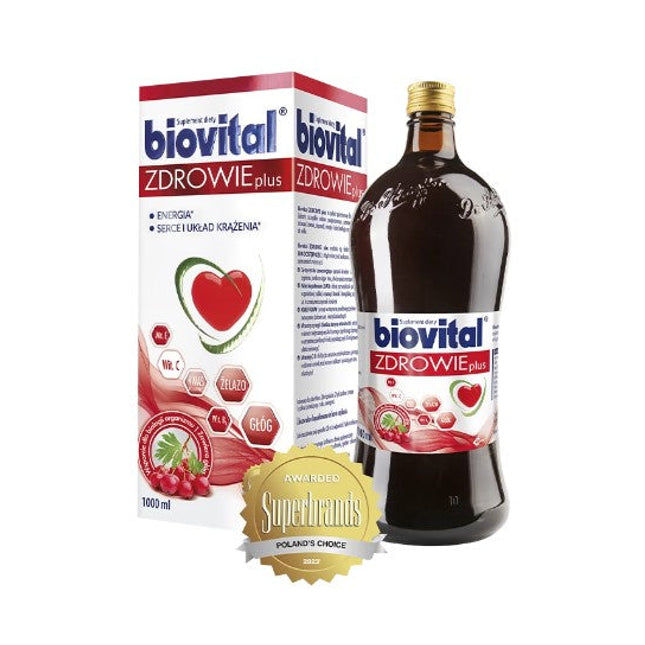 BIOVITAL Zdrowie Plus vitamins and minerals 1000 ml