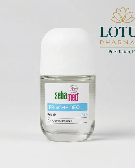 roll-on deodorant bottle by seba med, 'FRISCHE DEO' 