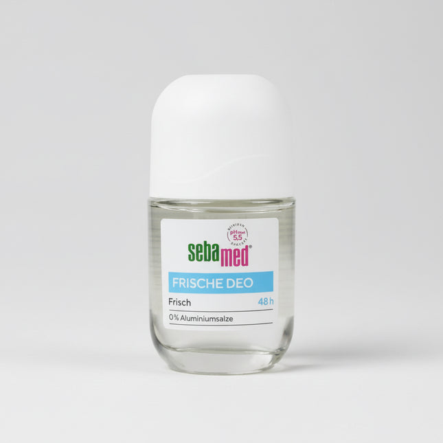 roll-on deodorant bottle by seba med, 'FRISCHE DEO' 