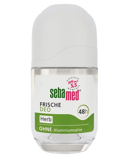 SebaMed 48h Deo Roll-On is a skin-friendly deodorant designed to provide reliable, long-lasting odor protection while respecting the skin’s natural balance. Its effective formula contains sustainably sourced bisabolol, known for its soothing properties, making it suitable even for sensitive skin.

With a pH value of 5.5, this deodorant helps strengthen the skin’s natural protective barrier and inhibits the growth of odor-causing bacteria, ensuring a fresh and comfortable feeling throughout the day—without b