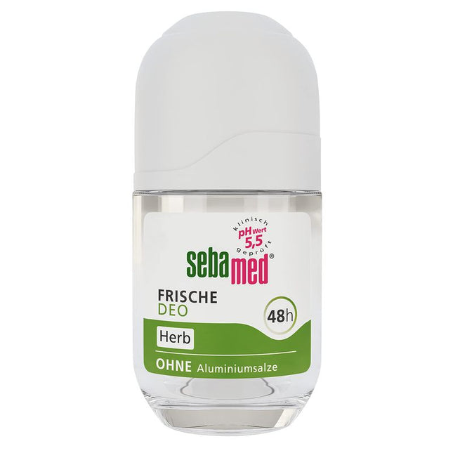 SebaMed 48h Deo Roll-On is a skin-friendly deodorant designed to provide reliable, long-lasting odor protection while respecting the skin’s natural balance. Its effective formula contains sustainably sourced bisabolol, known for its soothing properties, making it suitable even for sensitive skin.

With a pH value of 5.5, this deodorant helps strengthen the skin’s natural protective barrier and inhibits the growth of odor-causing bacteria, ensuring a fresh and comfortable feeling throughout the day—without b