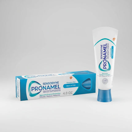 sensodyne pronamel, sensodyne pronamel multi action, pronamel toothpaste, sensodyne toothpaste, sensitive teeth toothpaste, enamel toothpaste, enamel protection, enamel strengthening, enamel repair toothpaste, potassium nitrate 5%, sodium fluoride toothpaste, fluoride toothpaste, anticavity toothpaste, tooth sensitivity, sensitivity relief, acid erosion, acid weakened enamel, enamel care, cavity protection, oral care, dental care, haleon, sensodyne 4 oz, toothpaste for sensitive teeth, сенсодин, сенсодин пр