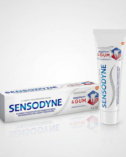 sensodyne sensitivity and gum, sensodyne sensitivity and gum whitening, sensodyne whitening toothpaste, sensodyne toothpaste, sensodyne 3.4 oz, sensitive teeth toothpaste, sensitivity toothpaste, gum care toothpaste, toothpaste for sensitive gums, whitening toothpaste, gentle whitening toothpaste, stannous fluoride, stannous fluoride toothpaste, fluoride toothpaste, tooth sensitivity, sensitivity relief, gum health, gum care, plaque control, surface stain removal, cavity protection, oral care, dental care, 