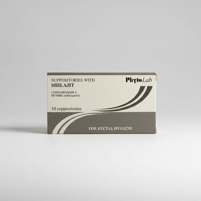 Shilajit Suppositories are a natural wellness product formulated with Shilajit, a traditional botanical resin rich in fulvic acids and trace minerals, incorporated into a suppository base for rectal hygiene and comfort support. Suppositories provide direct mucosal absorption and are used as part of a supportive wellness approach.
