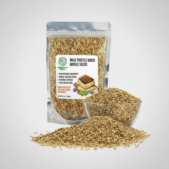 Siberian Green
Milk Thistle
Milk Thistle Seeds
Whole Seeds
Dried Seeds
Herbal Supplement
Herbal Tea
Medicinal Herbs
Natural Herbs
Botanical