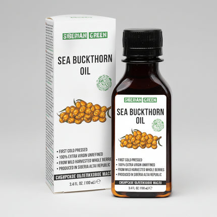 Siberian Sea Buckthorn Oil is a natural botanical oil derived from the berries and seeds of the&nbsp;sea buckthorn plant (Hippophaë rhamnoides). Rich in essential fatty acids, vitamins, and antioxidants, it has a long history of traditional use for skin, mucosal, and overall wellness support.