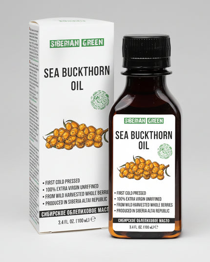 Siberian Sea Buckthorn Oil is a natural botanical oil derived from the berries and seeds of the&nbsp;sea buckthorn plant (Hippophaë rhamnoides). Rich in essential fatty acids, vitamins, and antioxidants, it has a long history of traditional use for skin, mucosal, and overall wellness support.
