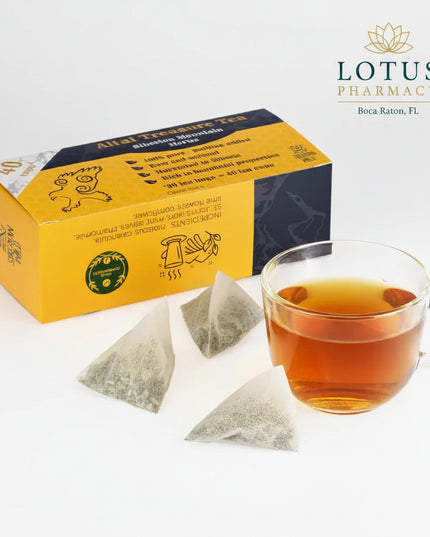 Siberian Wild Altai Treasure Tea - 20 Large Tea Bags Siberian Golden Mountains Herbs