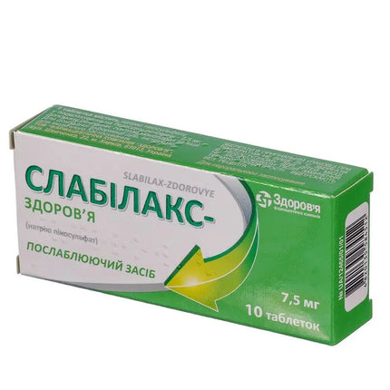 Slabilax 7,5 mg, 10 ct