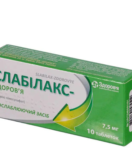 Slabilax 7,5 mg, 10 ct