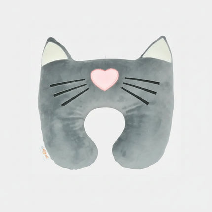 Soft, cozy, and adorable — this cat-shaped travel pillow keeps little travelers comfortable and supported on the go
