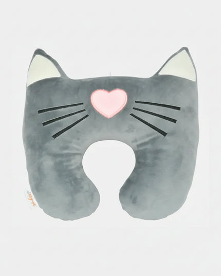 Soft, cozy, and adorable — this cat-shaped travel pillow keeps little travelers comfortable and supported on the go