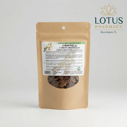 Sophora japonica fruit is a traditional herbal botanical valued in natural wellness practices for supporting cardiovascular comfort, circulatory balance, and overall metabolic wellness. Rich in naturally occurring plant compounds such as bioflavonoids, it is commonly prepared as an herbal infusion or decoction as part of daily herbal routines.