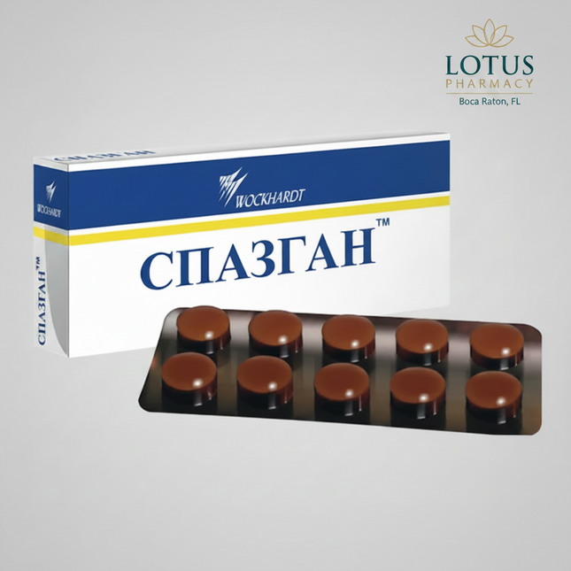spazgan, spazgan tablets, spazmalgon equivalent, metamizole sodium, pitofenone hydrochloride, fenpiverinium bromide, antispasmodic, pain relief, abdominal cramps, intestinal spasms, biliary colic, renal colic, urinary spasms, menstrual cramps, headache relief, toothache relief, european pharmacy, спазган, спазган таблетки, метамизол натрия, питофенон, фенпивериния бромид, спазмолитик, боли в животе, почечная колика, желчная колика, менструальная боль, spazgan, metamizol sódico, pitofenona, fenpiverinio, ant