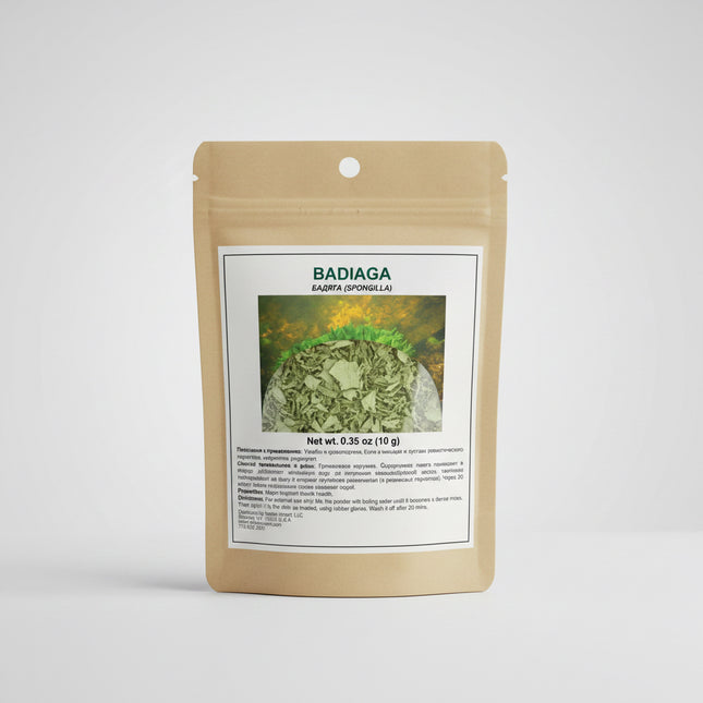 Spongilla Powder, also known as&nbsp;Badyaga, is a natural skin care product derived from freshwater sponges. Traditionally used in dermatology and cosmetic care, it helps stimulate microcirculation, improve skin tone, and support the natural renewal of the skin.

Due to its natural silica-based structure, Spongilla Powder gently exfoliates the skin, helping reduce the appearance of bruises, swelling, and minor skin imperfections, while promoting a smoother and more refreshed complexion.