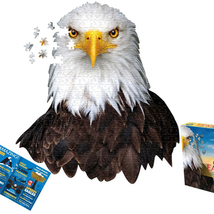 madd capp puzzle, i am eagle puzzle, eagle jigsaw puzzle, 550 piece puzzle, animal shaped puzzle, wildlife puzzle, educational puzzle, family puzzle, bird puzzle, puzzle for adults, puzzle for kids, brain games, kids activities, madd capp games, пазл орел, пазл 550 деталей, пазл животные, развивающие игрушки, детские пазлы, семейная игра, пазл птицы, rompecabezas águila, rompecabezas de animales, puzzle de 550 piezas, juegos educativos, juguetes educativos, actividades familiares, rompecabezas de aves.