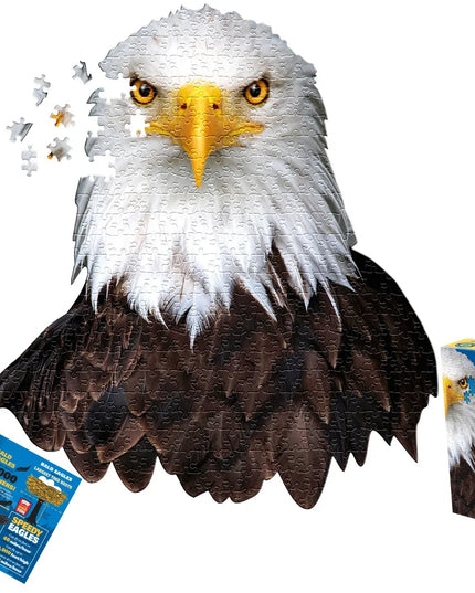 madd capp puzzle, i am eagle puzzle, eagle jigsaw puzzle, 550 piece puzzle, animal shaped puzzle, wildlife puzzle, educational puzzle, family puzzle, bird puzzle, puzzle for adults, puzzle for kids, brain games, kids activities, madd capp games, пазл орел, пазл 550 деталей, пазл животные, развивающие игрушки, детские пазлы, семейная игра, пазл птицы, rompecabezas águila, rompecabezas de animales, puzzle de 550 piezas, juegos educativos, juguetes educativos, actividades familiares, rompecabezas de aves.