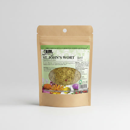 St. John’s Wort is a well-known traditional European herbal remedy used to support emotional balance, nervous system health, and overall wellbeing. It is valued for its calming, mood-lifting, and mild sedative properties, and is also traditionally used to support digestion and promote healthy sleep