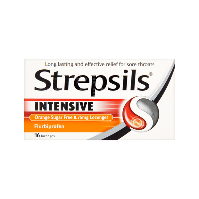 Леденцы Strepsils Intensive без сахара, 16 шт. 
