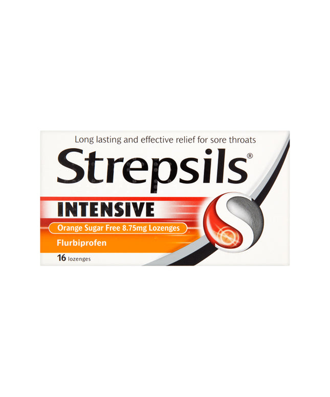 STREPSILS INTENSIVE ORANGE SF #16