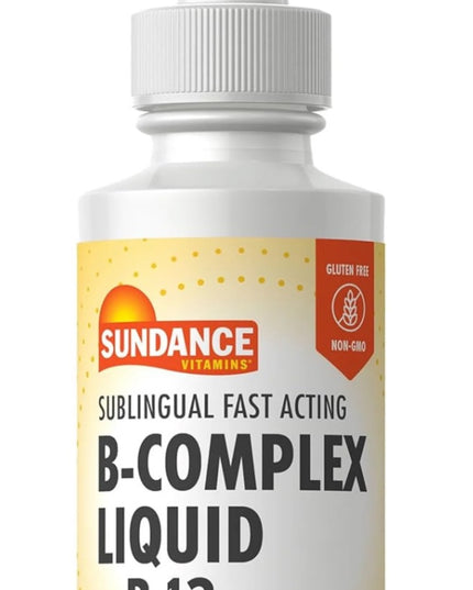 sundance vitamins, b complex liquid, liquid b complex, vitamin b12 liquid, sublingual b12, berry flavored b complex, liquid vitamins, energy support, nervous system support, vitamin b complex, vitamin b12, pantothenic acid, niacin, riboflavin, vegetarian vitamins, non gmo, gluten free, dietary supplement, витамини группы b, жидкий витамин b12, комплекс витаминов b, поддержка нервной системы, энергия, жидкие витамины, suplemento complejo b, vitamina b12 líquida, complejo de vitamina b, vitaminas líquidas, en