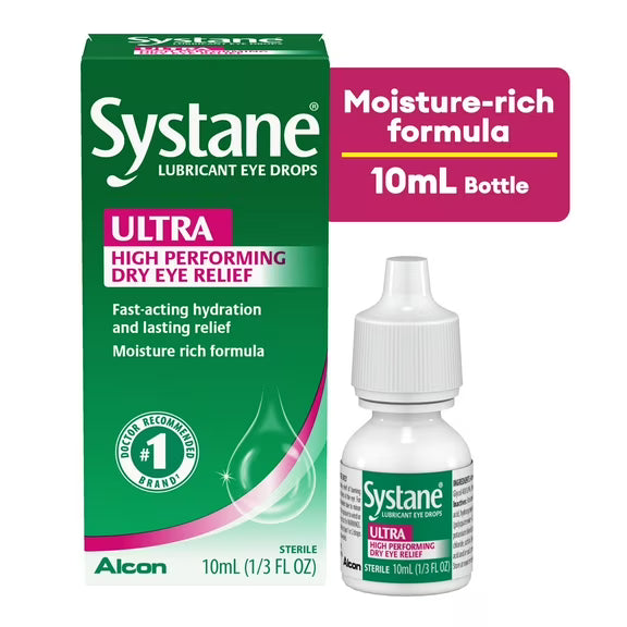 Systane Ultra Lubricant Eye Drops