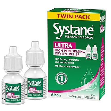Systane, Systane Ultra, Systane Ultra Eye Drops, Lubricant Eye Drops, Artificial Tears, Dry Eye Relief, Eye Drops, Dry Eyes, Eye Lubricant, Moisturizing Eye Drops, Contact Lens Comfort, Burning Eyes Relief, Eye Irritation Relief, Fast Acting Eye Drops, Long Lasting Hydration, Polyethylene Glycol 400, Propylene Glycol, Alcon, Sterile Eye Drops, Twin Pack Eye Drops, Систейн, Систейн Ультра, Капли Для Глаз, Искусственные Слезы, Сухость Глаз, Увлажняющие Капли Для Глаз, Раздражение Глаз, Смазывающие Капли Для Г