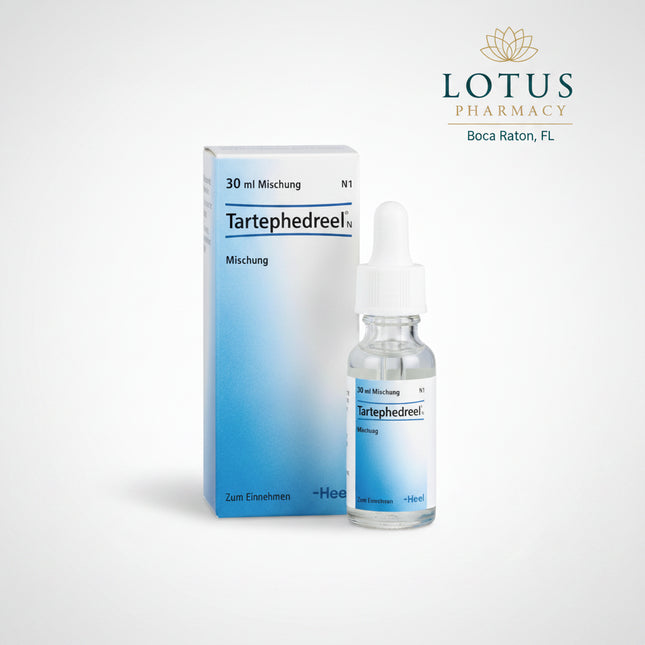 Tartephedreel® is a multi-component homeopathic medicine traditionally used to support the respiratory system in catarrhal and bronchial conditions. It is commonly included in supportive care for bronchitis, cough with difficult expectoration, and asthma-related respiratory discomfort.
