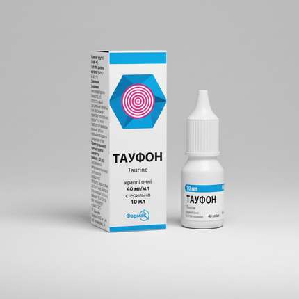 Taufon is ophthalmic solution containing taurine, a naturally occurring amino acid that supports metabolic, reparative, and protective processes in eye tissues. It is commonly used in ophthalmic care to support eye regeneration, help manage age-related eye changes, and improve comfort during eye strain or irritation.