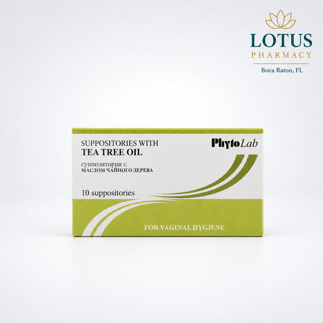 Tea tree oil suppositories are a natural-based product formulated for&nbsp;rectal or vaginal mucosal comfort and soothing support. They are made using tea tree (Melaleuca alternifolia) essential oil incorporated into a gentle suppository base designed to support local tissue comfort and natural cleansing routines.