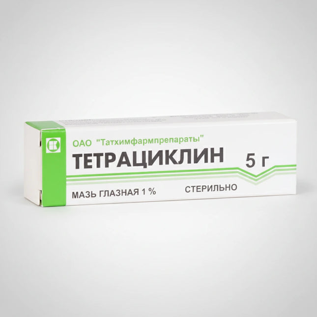 Tetracycline 1% Eye Ointment is an antibacterial ophthalmic preparation used for the treatment of bacterial infections of the eyes and eyelids. It contains tetracycline, a broad-spectrum antibiotic that helps inhibit bacterial growth, reducing inflammation, redness, discharge, and discomfort.