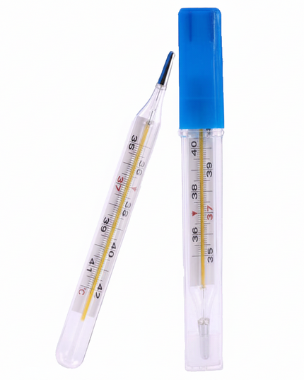The Armpit Clinical Thermometer is a simple, reliable device designed for measuring body temperature via the axillary (underarm) method. It is suitable for home use by adults and children and is commonly used for routine temperature monitoring during illness or general health checks.