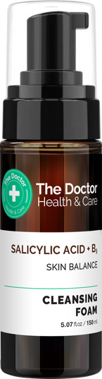 The Doctor Salicylic Acid + B5 Cleansing Foam (Espuma limpiadora The Doctor con ácido salicílico y B5), 150 ml