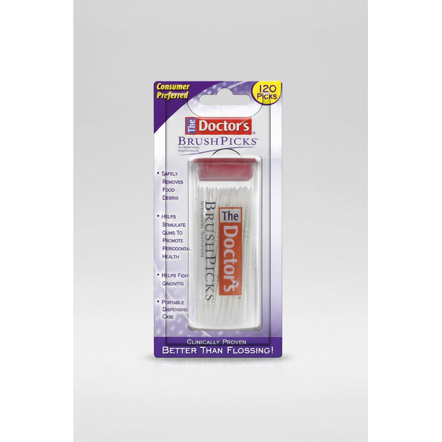 the doctor's brush picks, brushpicks, interdental toothpicks, dental picks, gum health, plaque remover, gingivitis support, oral hygiene, dental cleaning tools, floss alternative, interdental cleaner, portable dental picks, oral care accessories, докторс браш пикс, зубочистки для межзубных промежутков, уход за деснами, удаление налета, средство от гингивита, limpiadores interdentales, palillos dentales, cuidado de las encías, removedor de placa, higiene oral, limpiador interdental