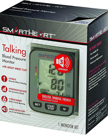 SmartHeart

SmartHeart 01-521

Talking Blood Pressure Monitor

Blood Pressure Monitor

Digital Blood Pressure Monitor

Upper Arm Blood Pressure Monitor

Home Blood Pressure Monitor

Talking BP Monitor

Voice Blood Pressure Monitor

Irregular Heartbeat Detection

Home Diagnostics

Automatic Blood Pressure Monitor

4 User Memory

Blood Pressure Cuff

SmartHeart Monitor

Монитор Артериального Давления

Тонометр

Говорящий Тонометр

Измеритель Давления

Домашний Тонометр

Контроль Давления

Monitor De Presión A