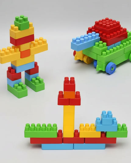 The constructor is a functional toy that promotes the development of fine motor skills, imagination, coordination of movements, intelligence, memory and attention.