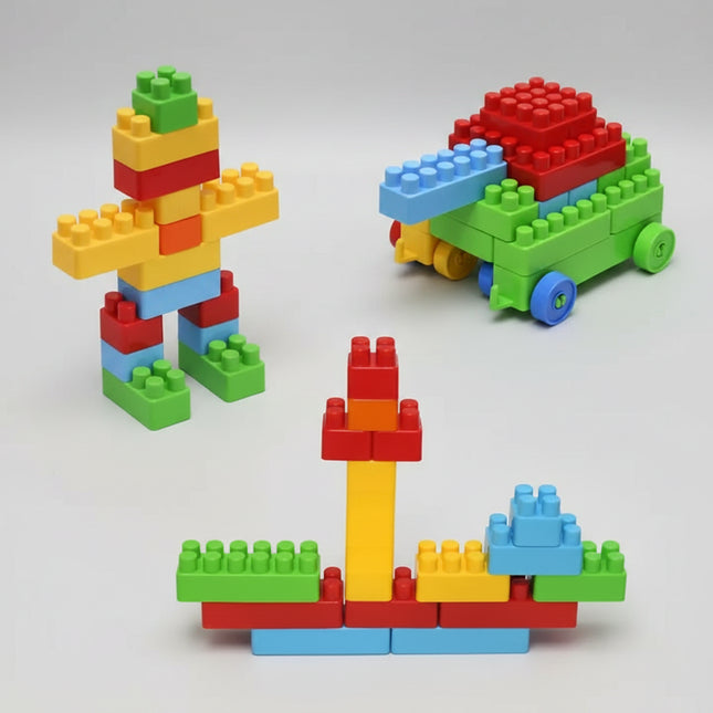 The constructor is a functional toy that promotes the development of fine motor skills, imagination, coordination of movements, intelligence, memory and attention.