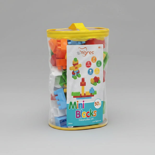 The constructor is a functional toy that promotes the development of fine motor skills, imagination, coordination of movements, intelligence, memory and attention.