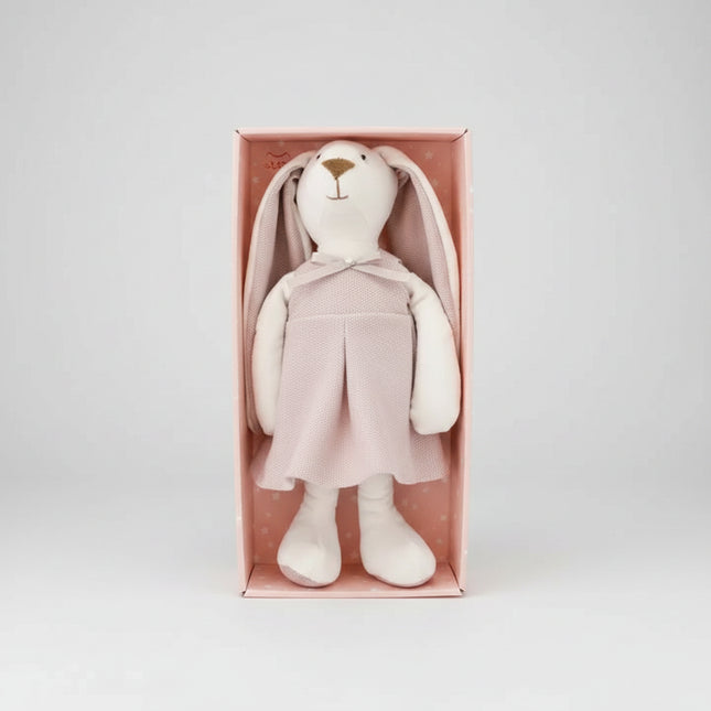 The toy from the Rabbit collection is fabulously cute and will surely conquer the hearts of both children and adults. &nbsp;The toy is very soft and pleasant to touch.