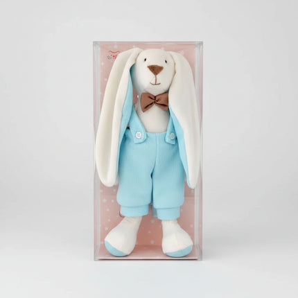 The toy from the Rabbit collection is fabulously cute and will surely conquer the hearts of both children and adults. &nbsp;The toy is very soft and pleasant to touch.
